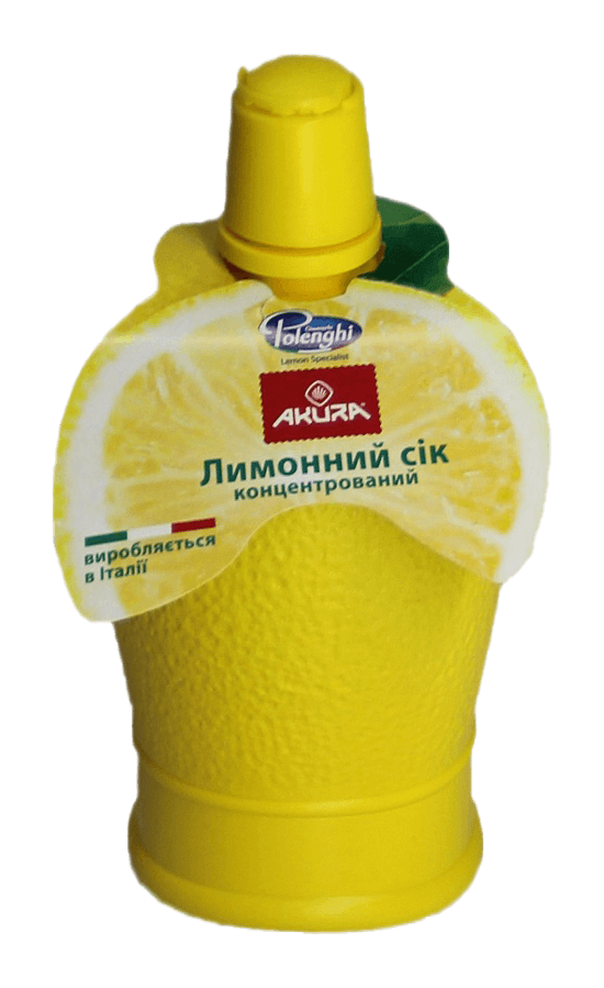 Лимонний сік концентрований 200 мл